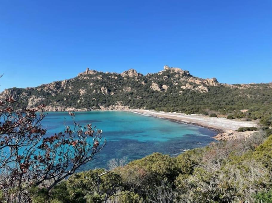 T2 D'Exception 100M Plage Terrasse Vue Mer Et Montagnes Propriano  Bagian luar foto
