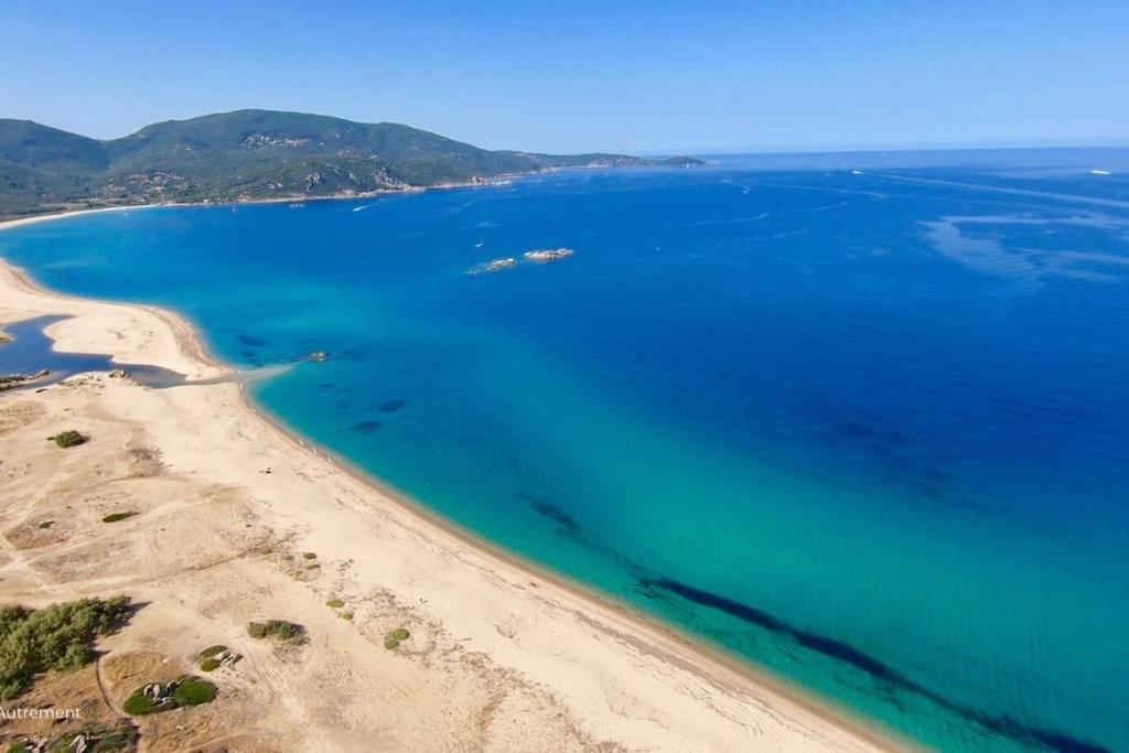 T2 D'Exception 100M Plage Terrasse Vue Mer Et Montagnes Propriano  Bagian luar foto