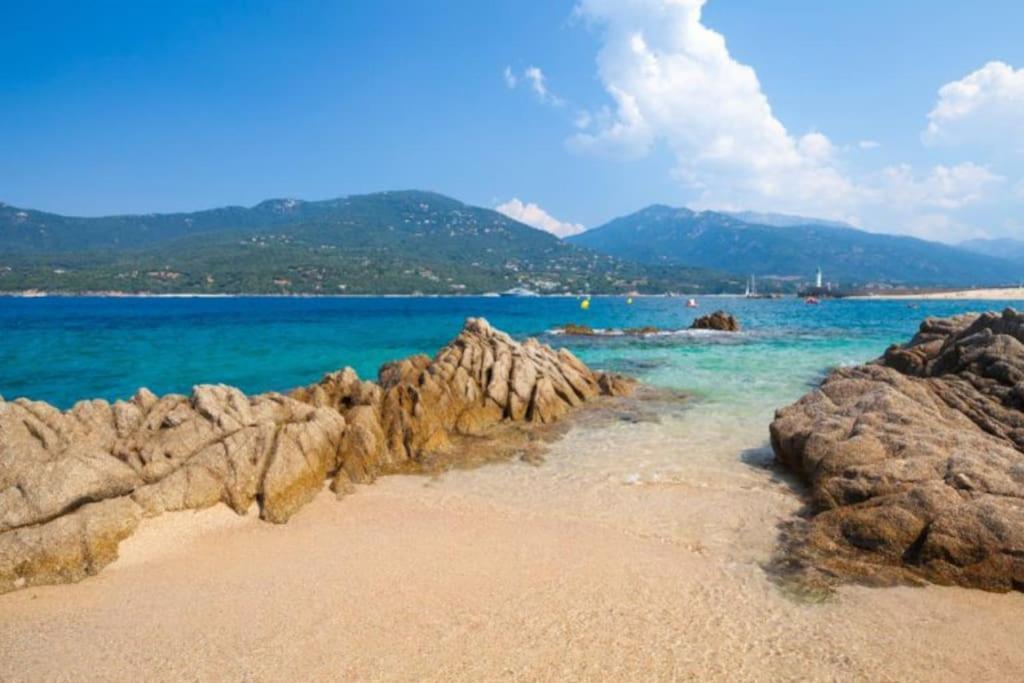 T2 D'Exception 100M Plage Terrasse Vue Mer Et Montagnes Propriano  Bagian luar foto